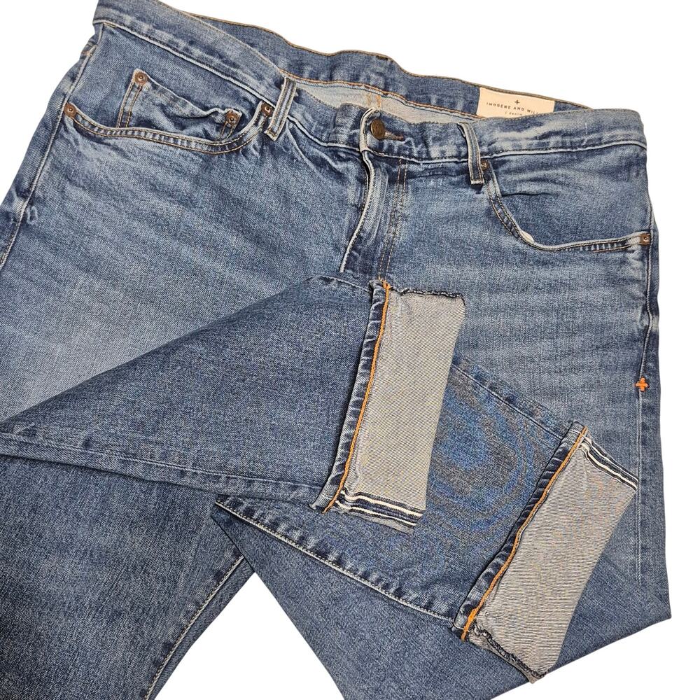 Imogene & Willie Selvedge Jean Charlie 36 Tall Blue Denim Urban Quality Menswear